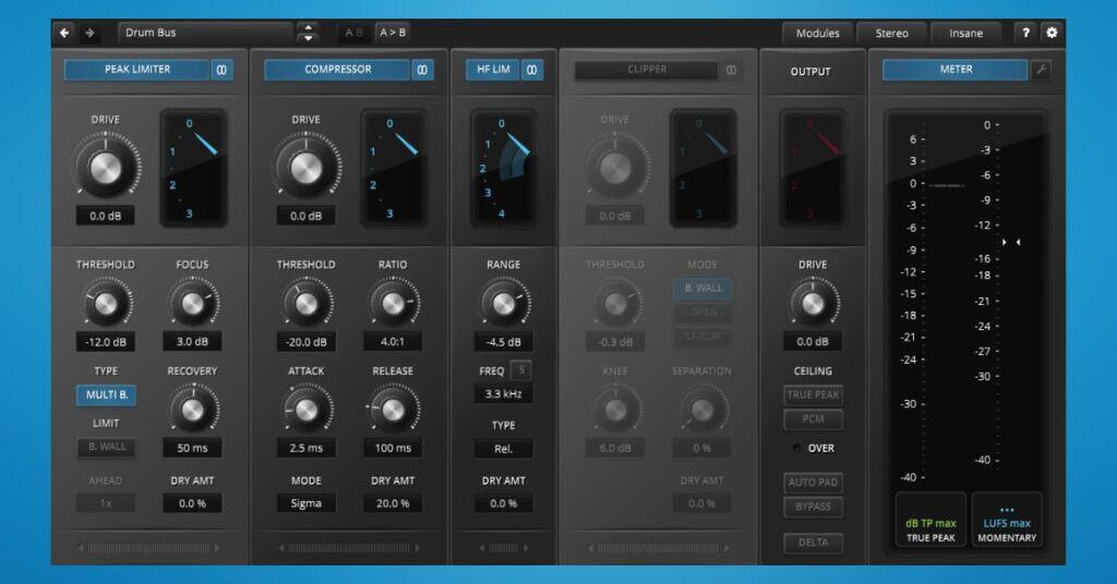 Tokyo Dawn TDR Limiter GE 1 Image of TDR limiter GE all modules shown