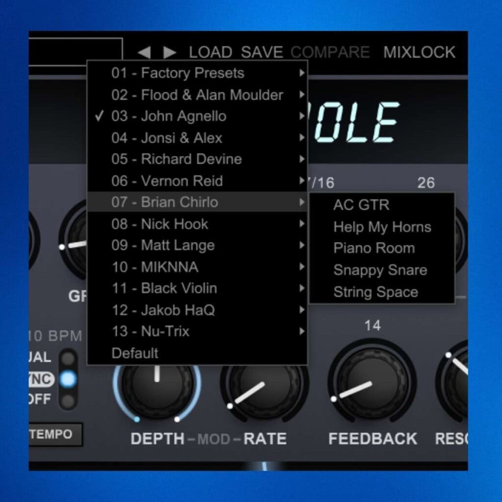 Blackhole 2 Image of Eventide Blackhole Presets in this eventide blackhole review