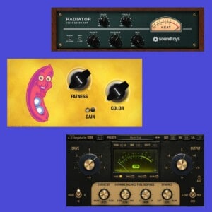 Best Saturation Plugins: Tested for Warmth, Grit and Character 5 Best saturation plugins audioblob featured image.